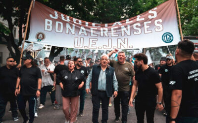 Judiciales bonaerenses marcharon “por la dignidad” en La Plata y reclaman por la equiparación salarial con Nación