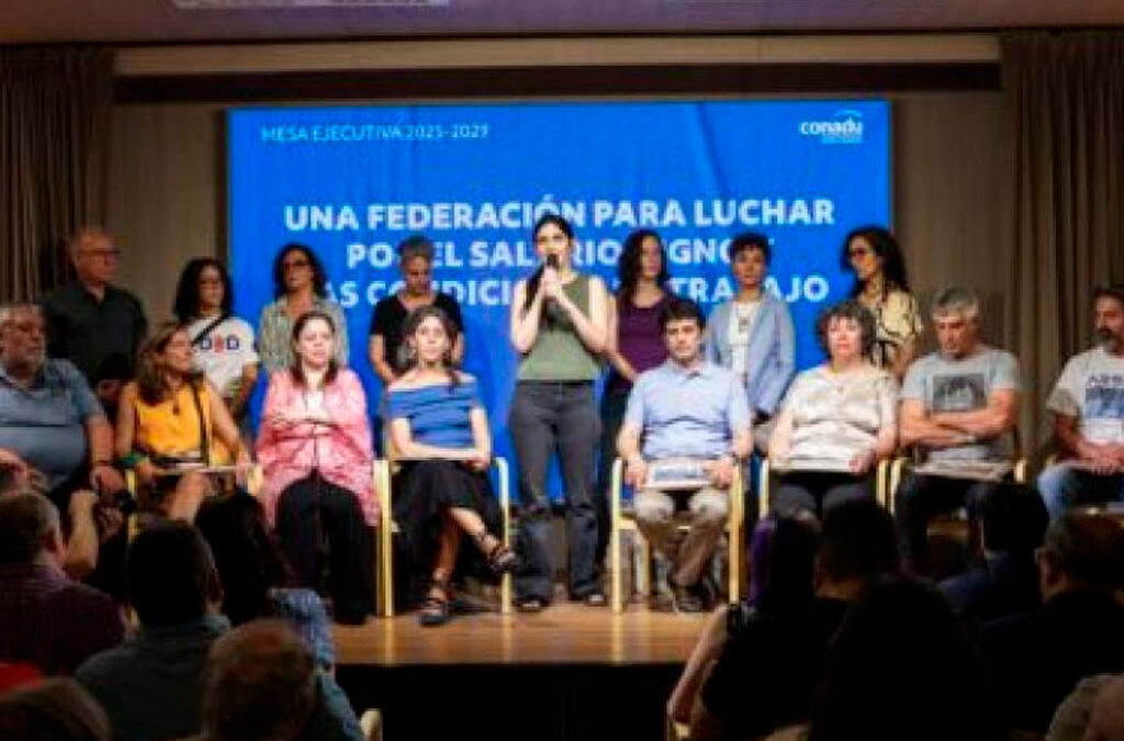 CONADU renovó su conducción y reclama paritarias para la recuperación salarial