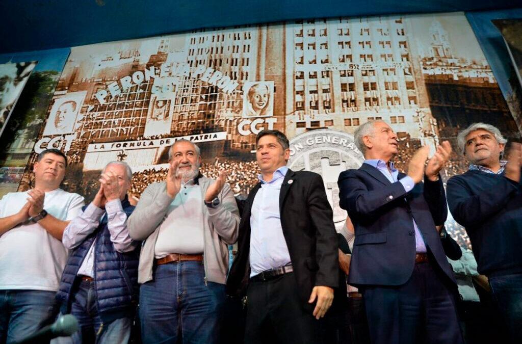 Qué pasa entre Axel Kicillof y la nueva CGT