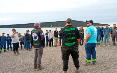 La UOCRA logró levantar la paralización del oleoducto Vaca Muerta Sur y el pago íntegro de los días no trabajados
