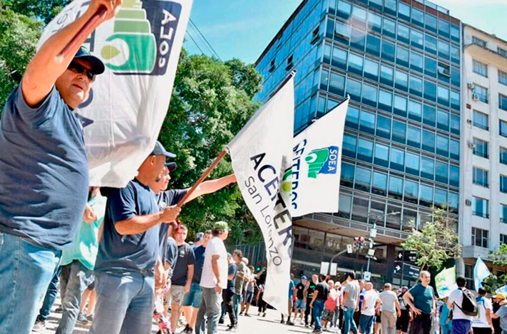 Movilización de la CGT: los aceiteros de San Lorenzo convocan contra “la reforma laboral que amenaza derechos, salario y convenios”