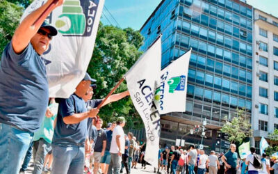 Movilización de la CGT: los aceiteros de San Lorenzo convocan contra “la reforma laboral que amenaza derechos, salario y convenios”