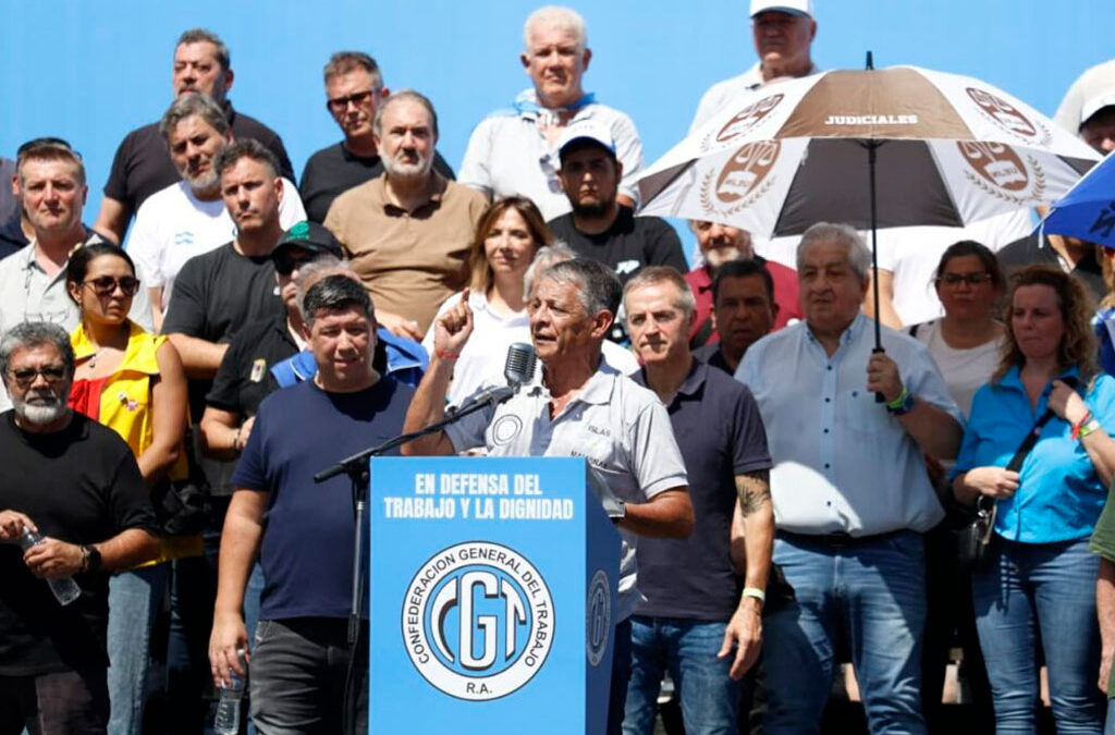 Argüello y un dardo directo a Milei por la reforma laboral: «Pueden venir por todo lo que quieren, pero no por nuestra dignidad»