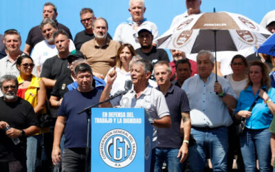 Argüello y un dardo directo a Milei por la reforma laboral: «Pueden venir por todo lo que quieren, pero no por nuestra dignidad»