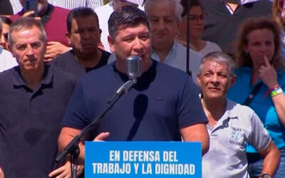 Jerónimo rechazó la reforma laboral y adelantó que la CGT «no va a dar ni un paso atrás»