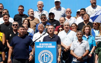 La CGT ganó centralidad en la disputa política y anticipó un paro nacional si avanza la reforma laboral