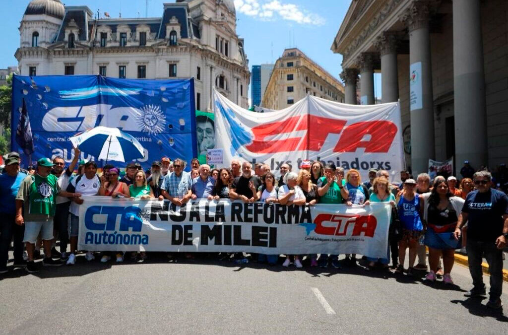 ATE ya piensa en febrero: pidió un paro activo contra la reforma laboral
