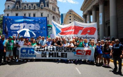 ATE ya piensa en febrero: pidió un paro activo contra la reforma laboral