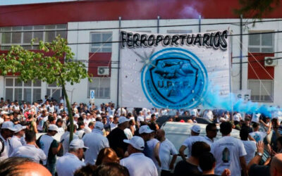 Masiva movilización en el Puerto de Dock Sud: denuncian despidos y contrataciones arbitrarias