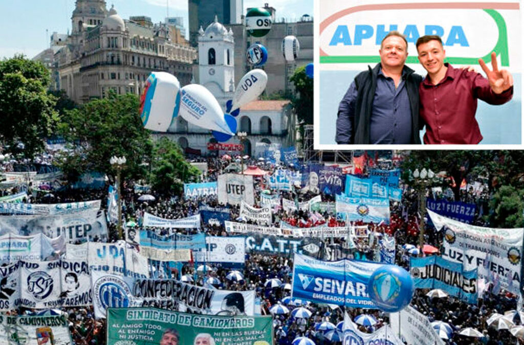 APHARA brinda por un 2026 con Paz, Pan y Trabajo y reivindica la lucha contra la Reforma Laboral