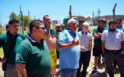 Sindicato de maestranza protestó en Atucha I y II por la indefinición del contrato de servicios
