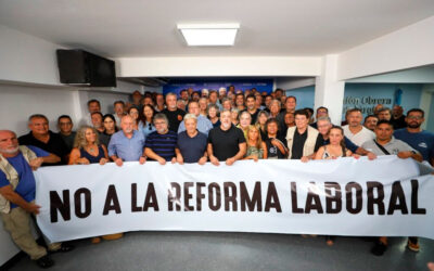 Gremios conforman un nuevo espacio sindical y lanzan un plan de lucha federal contra la reforma laboral