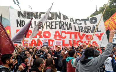 El sindicalismo clasista hace un plenario con piqueteros para pedirle a la CGT un paro nacional contra «la reforma laboral esclavista»