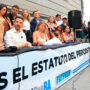 Trabajadores de prensa marcharon contra la eliminación del Estatuto del Periodista
