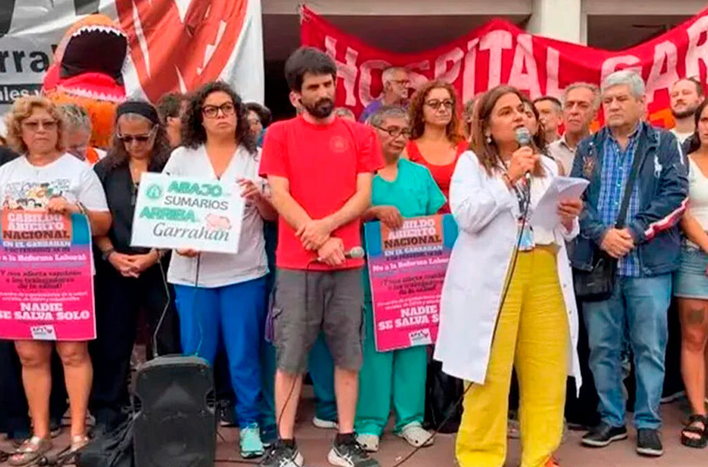 Tras los despidos y sumarios, los trabajadores del Garrahan presentarán un amparo para impedirlos