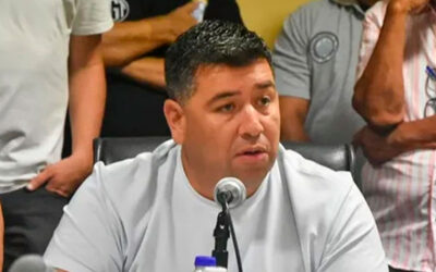 Reforma laboral: Cristian Jerónimo pidió a los senadores «que no dejen sus convicciones» en la puerta del Congreso