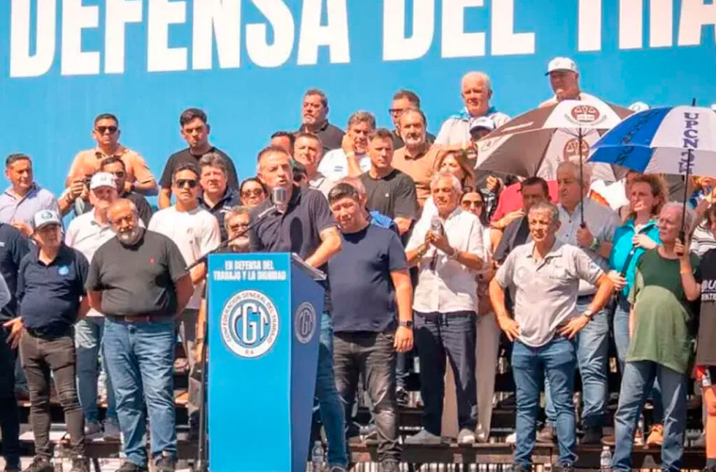 La CGT prepara su estrategia contra la reforma laboral: presión en el Congreso y batalla en la Justicia