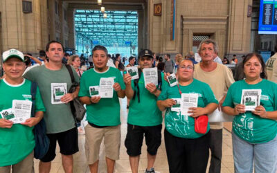 Trabajadores de la alimentación salen a la calle contra la reforma laboral y advierten por despidos e indemnizaciones