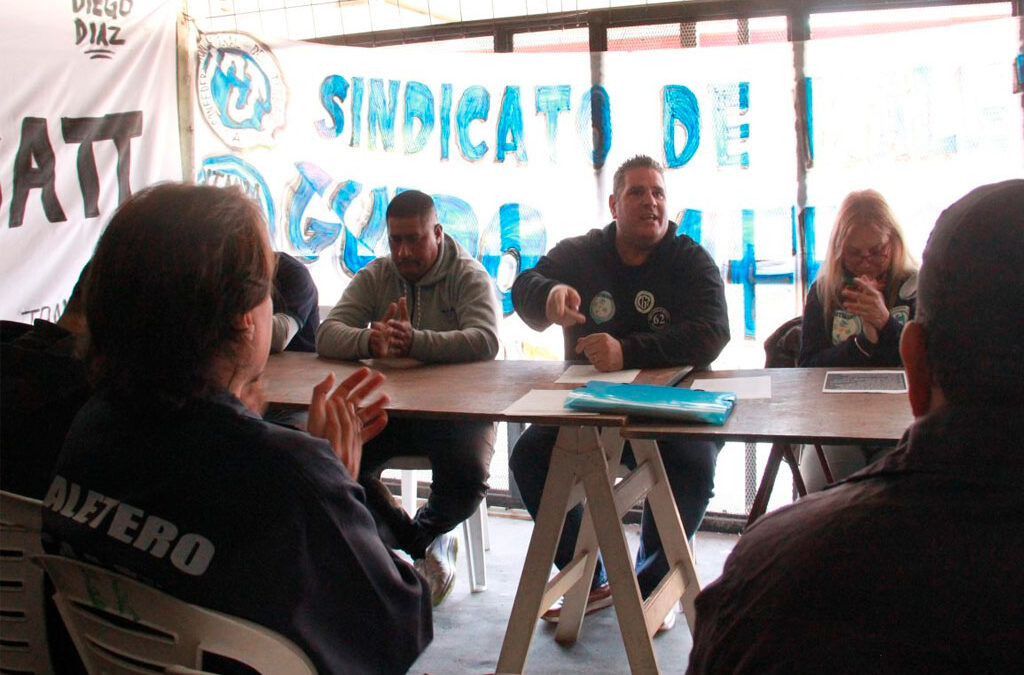 Guido Mengía fue reelecto al frente del SITMARA con un apoyo abrumador: 99% de los votos