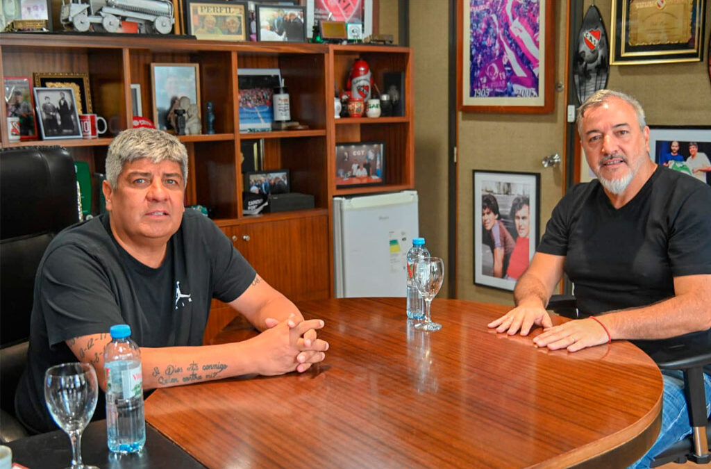 Pablo Moyano recibió a Rodolfo Aguiar y coincidieron en «hacer crecer y consolidar el frente sindical para confrontar con Milei»