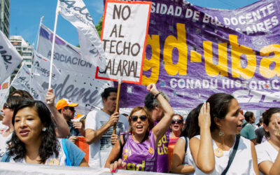 Los gremios de docentes de la UBA se suman a la movilización en contra de la reforma laboral y advierten que está en peligro el inicio de clases en las universidades