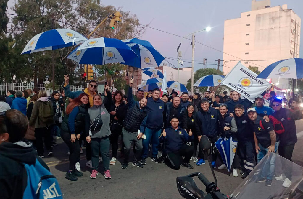 Aceiteros va al paro y una delegación bahiense movilizará en Buenos Aires