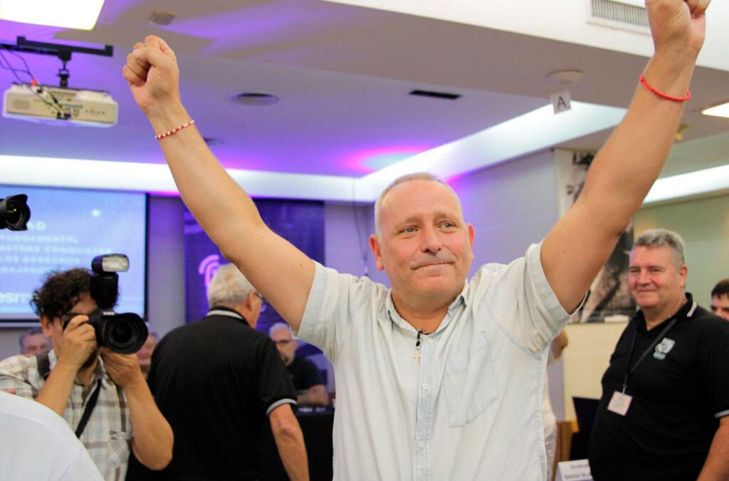 Renovación en FOEESITRA: eligen a Cristian Vander como secretario general