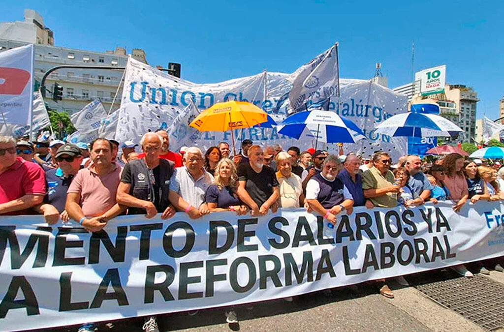 El Frente de Sindicados Unidos respalda a Abel Furlán de la UOM por la «campaña de hostigamiento» en su contra