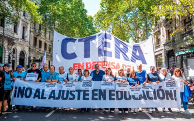 Paro docente: CTERA advierte que el plan de lucha se profundizará en todo el país