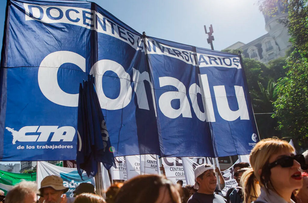 La CONADU anunció una semana de paro y peligra el inicio del cuatrimestre en varias universidades