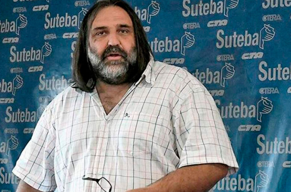 Roberto Baradel dejará la conducción del SUTEBA tras dos décadas al frente del gremio docente