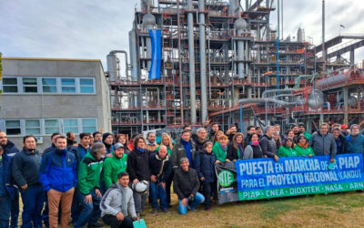 Ante la incertidumbre laboral, lanzan un paro por tiempo indeterminado en la Planta Industrial de Agua Pesada de Neuquén