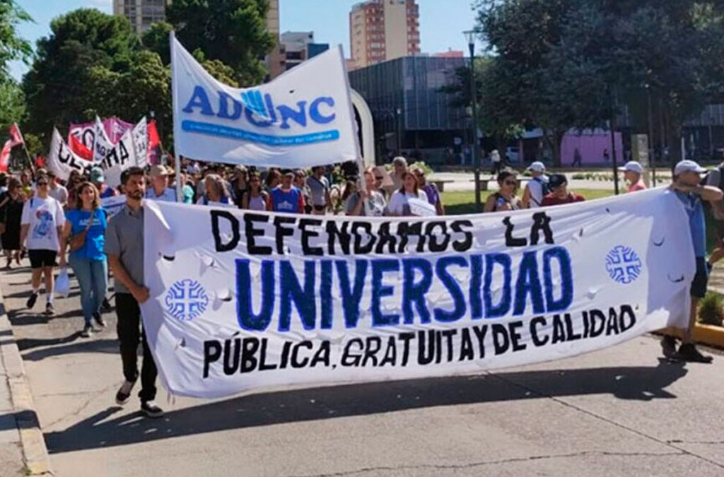 Universidades: entre siete y nueve días de paro hasta fin de abril