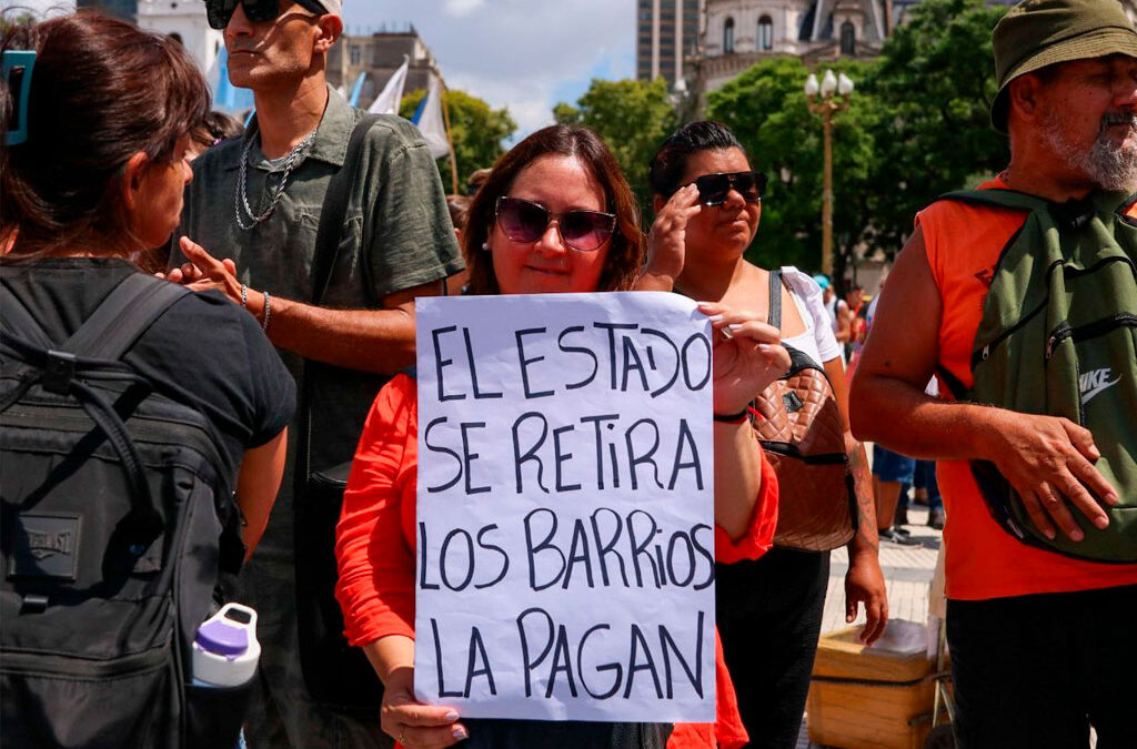 La UTEP, el gremio de las organizaciones sociales, encara un piquetazo nacional: «Trabajo sin salario es esclavitud»
