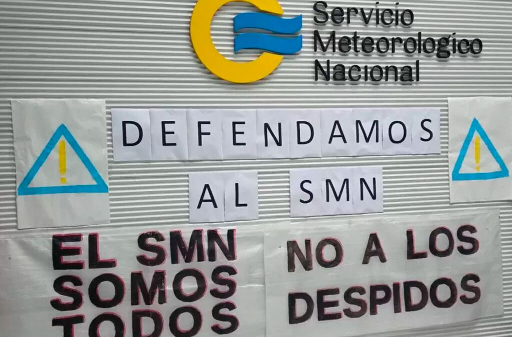 Alerta en el Servicio Meteorológico: despidos masivos y riesgo de colapso de la seguridad aérea