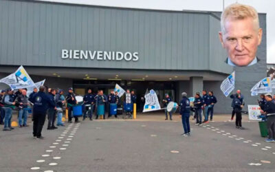 Jerárquicos de comercio protestaron en ChangoMás y anunciaron plan de lucha contra Dorinka