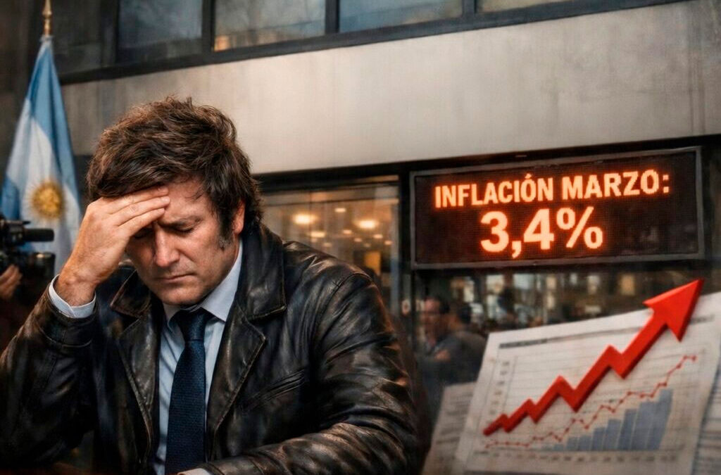 Alerta paritarias: la inflación de marzo fue del 3,4% y rompe el «techo» salarial del Gobierno