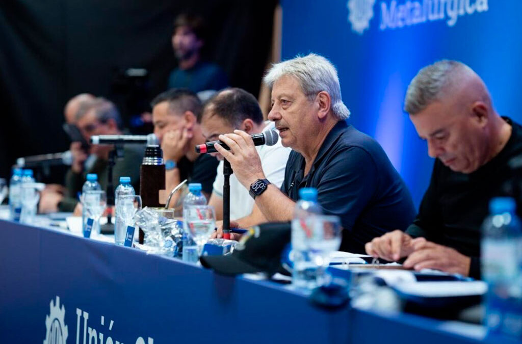 Abel Furlán en el Congreso de la UOM: «El plan de lucha tiene como medida principal el paro, no hay otro camino»