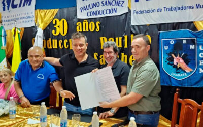 Hernán Doval encabezó una histórica visita a los municipales del Impenetrable Chaqueño