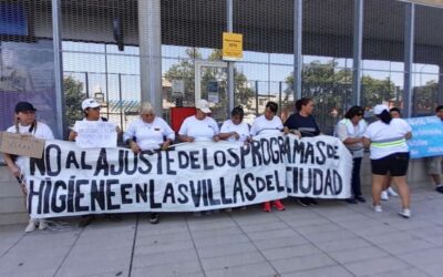 El Gobierno porteño despidió a 5.000 trabajadores de «Veredas Limpias», en su mayoría jefas de hogar, y eliminó 88 convenios en barrios populares