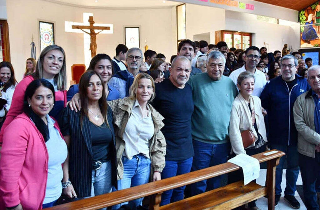 Transportistas rosarinos conmemoraron el Día del Trabajador en la parroquia San José Obrero