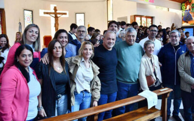 Transportistas rosarinos conmemoraron el Día del Trabajador en la parroquia San José Obrero