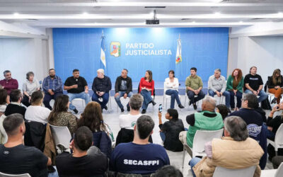 El PJ nacional se reunió con sindicatos: «A Cristina la detuvieron para ir por los derechos de los trabajadores, por la porción de la riqueza que le corresponde a los laburantes»
