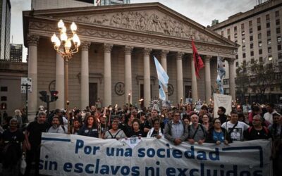 Las organizaciones sociales vuelven a las calles para reclamarle a Milei el pago del salario social