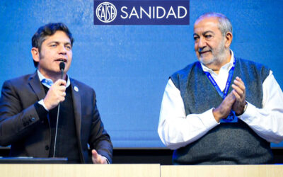 SANIDAD: KICILLOF en el 61º Congreso de FATSA que lideró DAER y reivindicó «La Patria es nuestra familia»