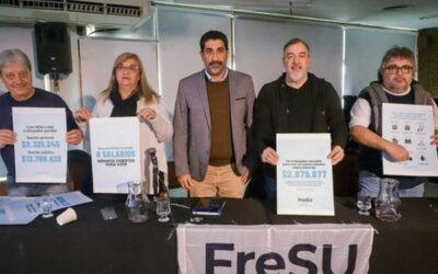 El FreSU Reclama un salario minimo vital y movil de $2.879.877
