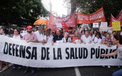 Marcha a Plaza de Mayo tras el recorte de $63.000 millones en Salud y en la cobertura de medicamentos