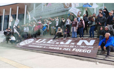 La UEJN confirmó dos jornadas de paro en el Poder Judicial de la provincia
