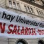 La FEDUN difundió de cuánto debería ser el aumento a los docentes universitarios si Milei cumpliera la ley
