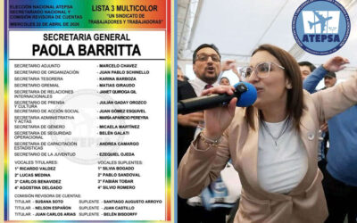 SEGURIDAD AÉREA: Con la convicción de siempre Paola BARRITTA asumió una nueva etapa 2026-2030 en ATEPSA